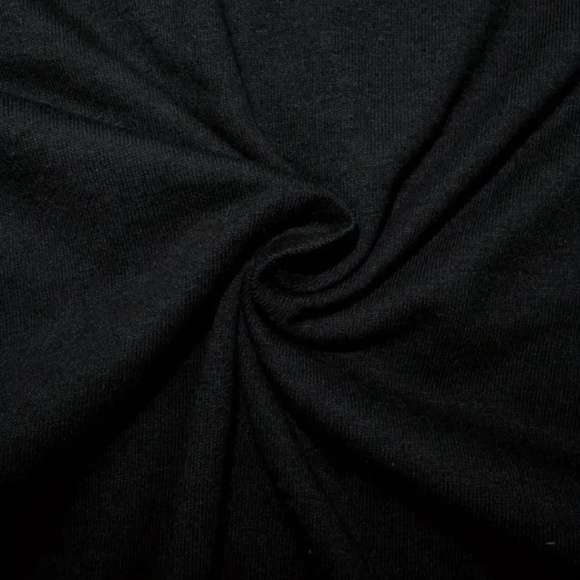 Heart Gradient Print T-Shirt Crew Neck Short Sleeve Black XL - Picture 3 of 3